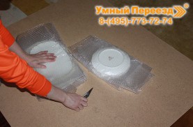 Квартирный переезд и упаковка посуды